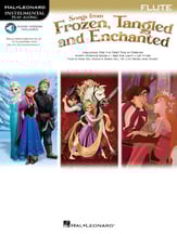 Songs from Frozen, Tangled and Enchanted Flute Book with Online Audio Access cover